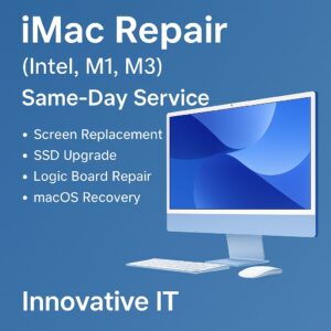 iMac Repair Services & Intel, M1 & M3 Models