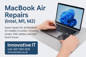 MacBook Air Repair London | M1, M2, Intel Models | Innovative IT